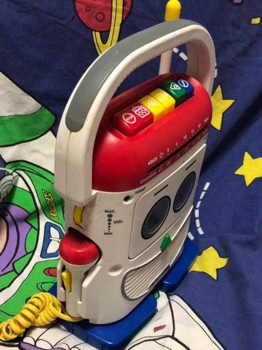 トイストーリー mr.マイク ムービーサイズ＋ディズニーレコード トイストーリー