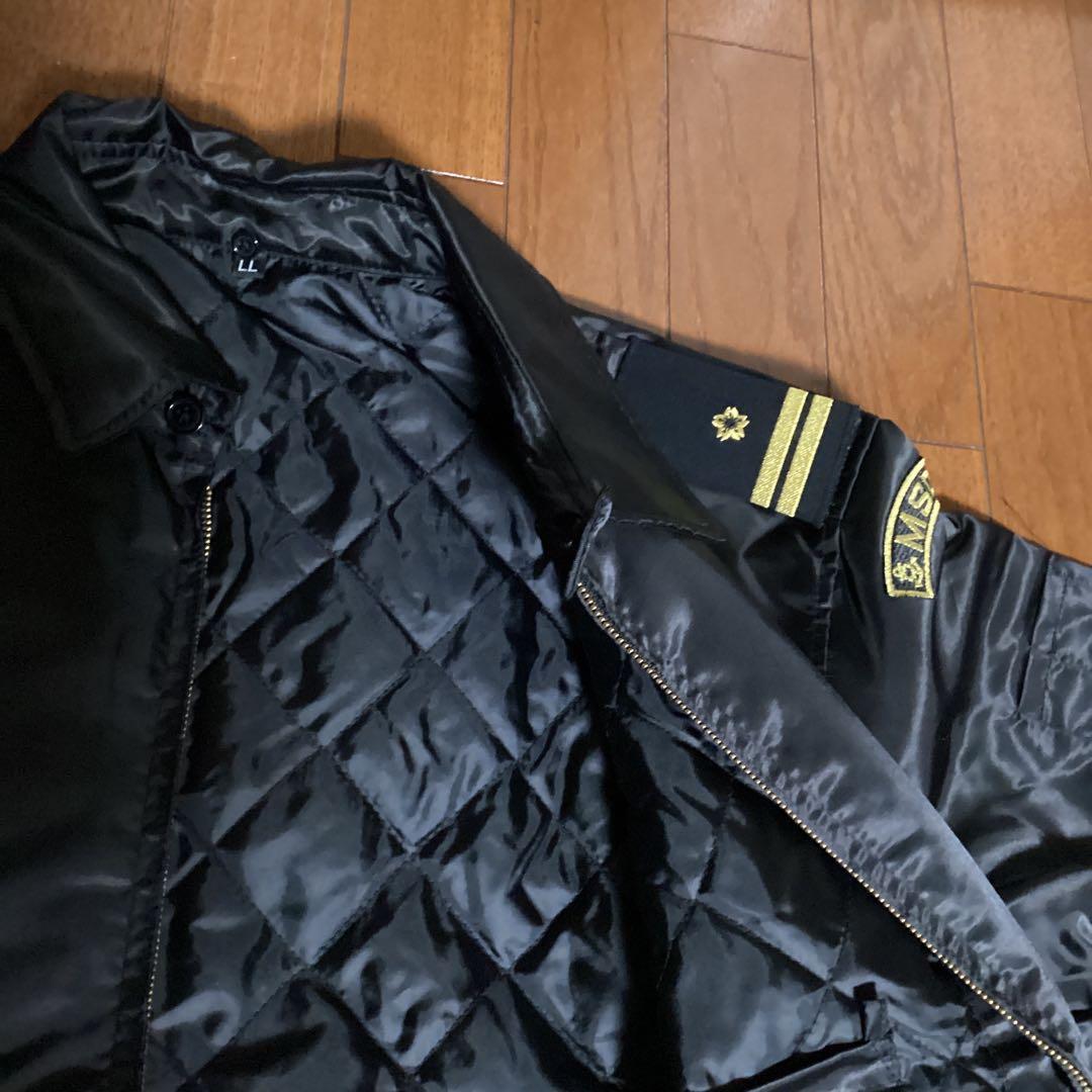 本日限定値下げ　激レア　MSDFロゴ付きブラックジャケット　肩章なし　LLサイズ