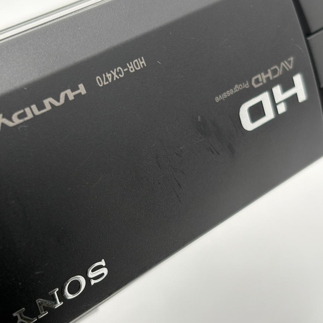 SONY HDR-CX470 ビデオカメラ ハンディカム ブラック