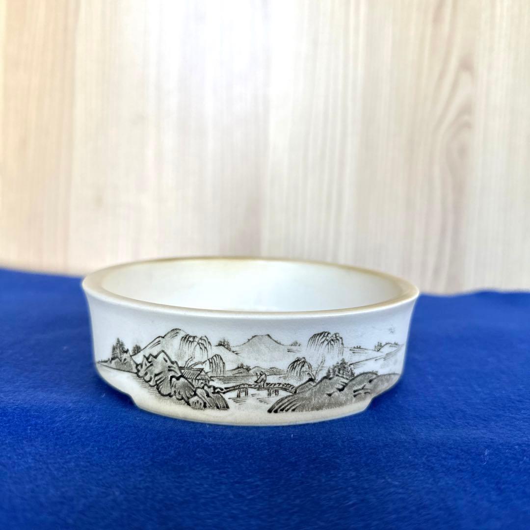 盆栽鉢丸ほつれあり訳あり