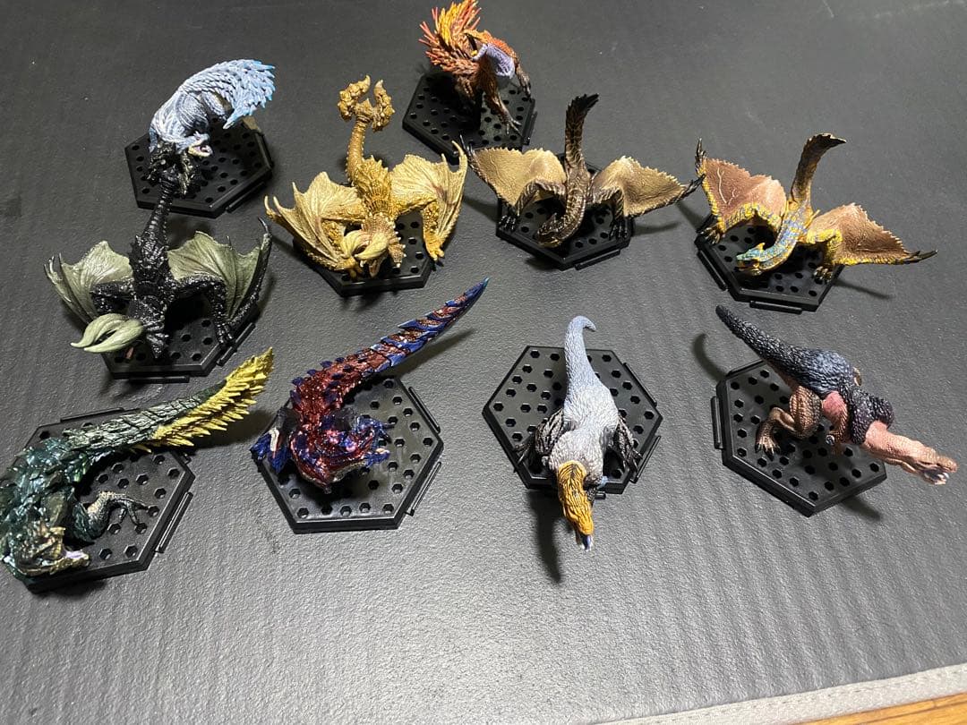 モンスターハンターカプコンフィギュアビルダー　60体