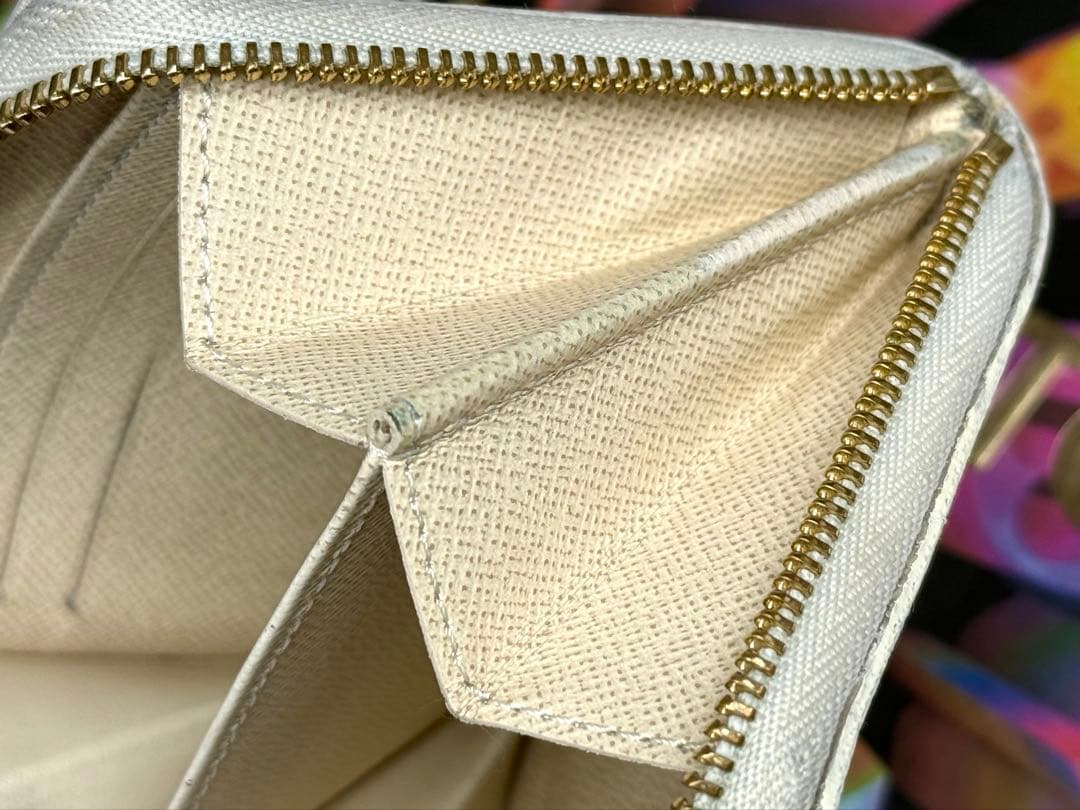 ICチップ搭載　ルイヴィトン　ダミエアズール　ジッピーパース