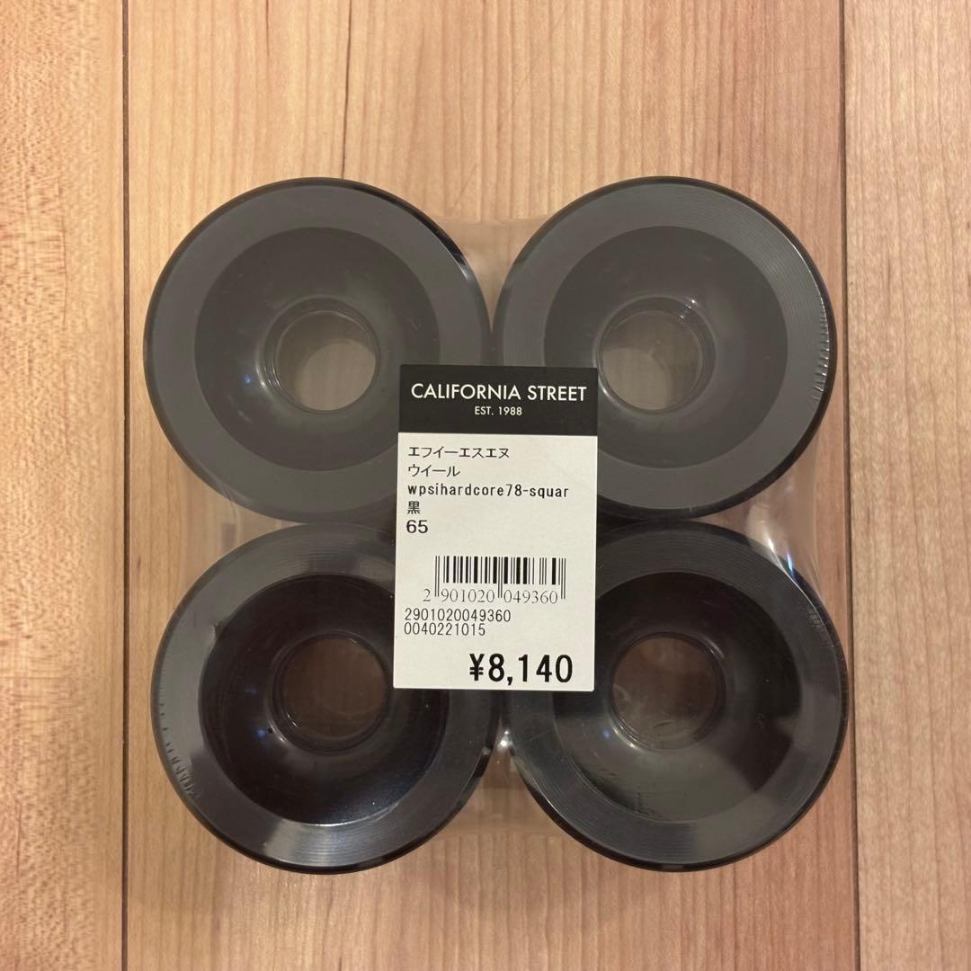 スケートボード W.P.S.I WHEELS 65mm 78A FESN