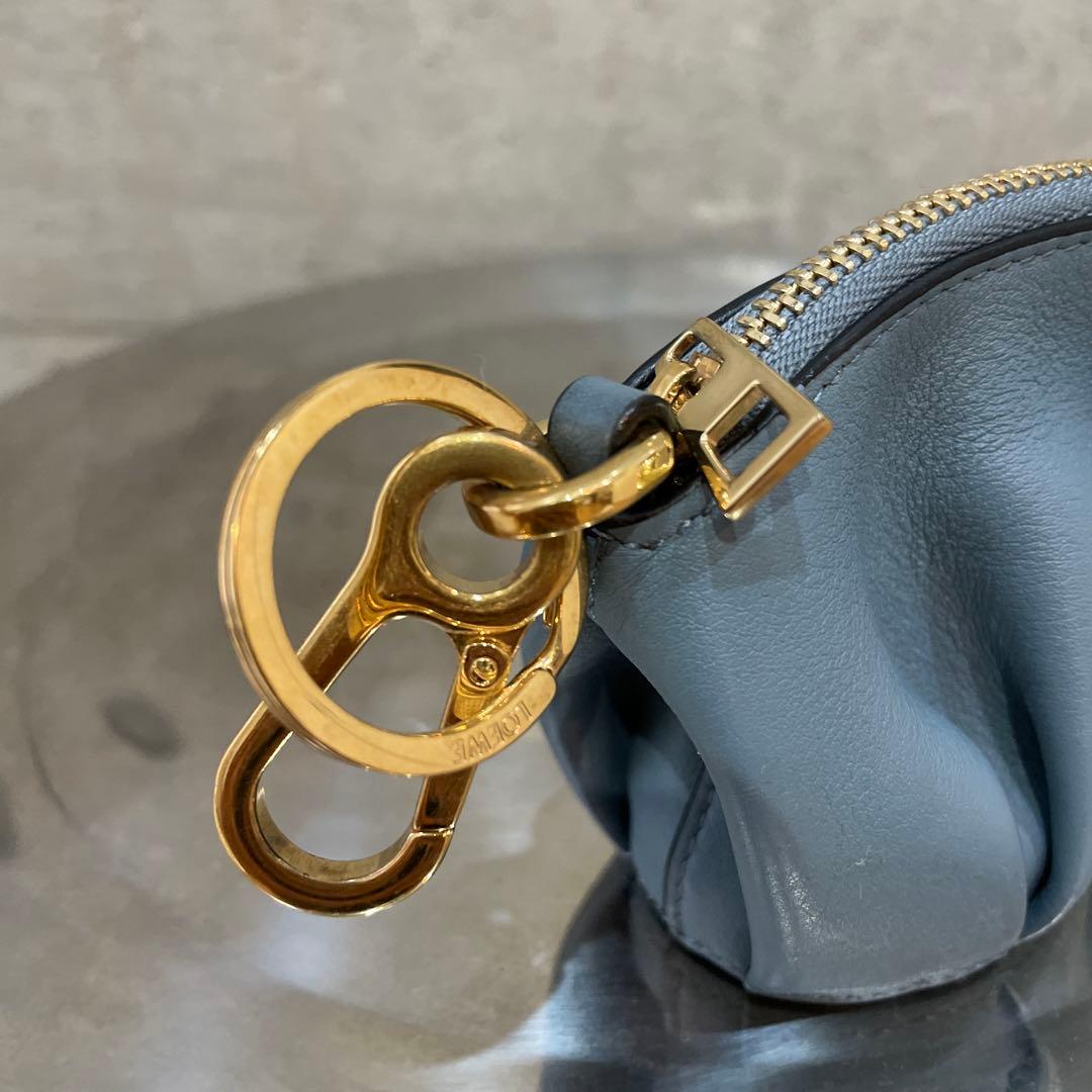 mochapanda　象の形 ケース グレー レザー