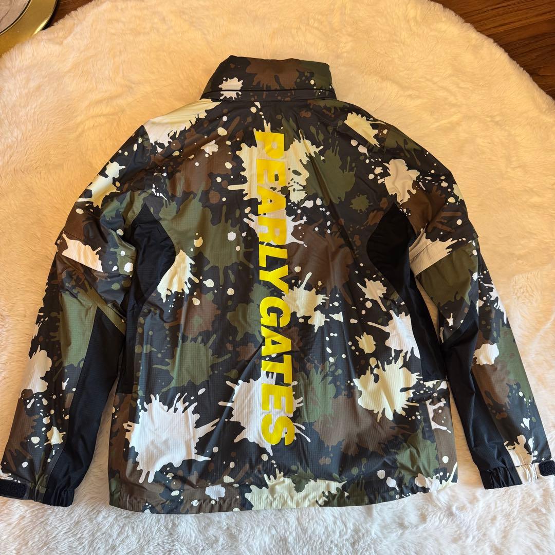 パーリーゲイツ　ゴルフウェア　カモフラ　4way　バッグロゴ