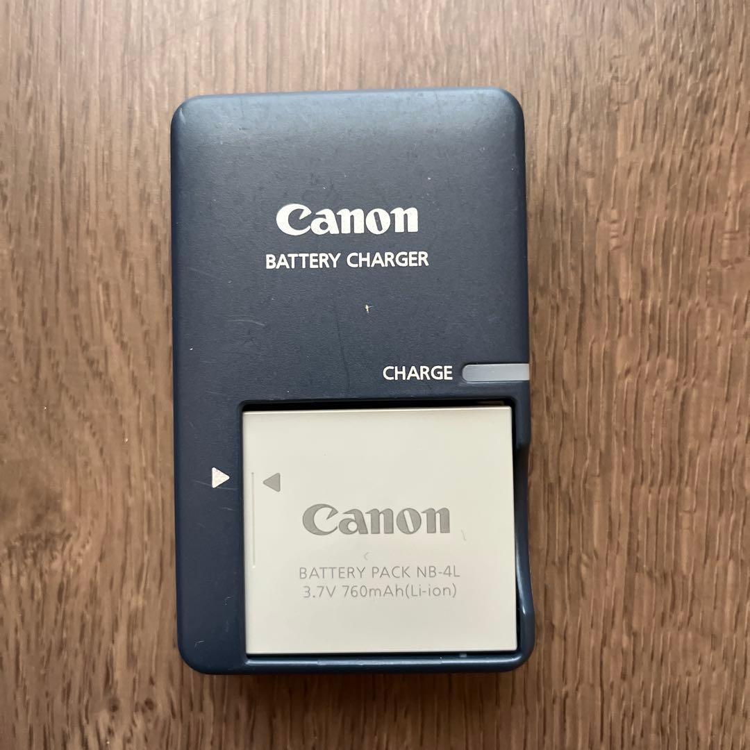 中古】Cannon IXY DIGITAL40:充電器、電池、メモリーカード付