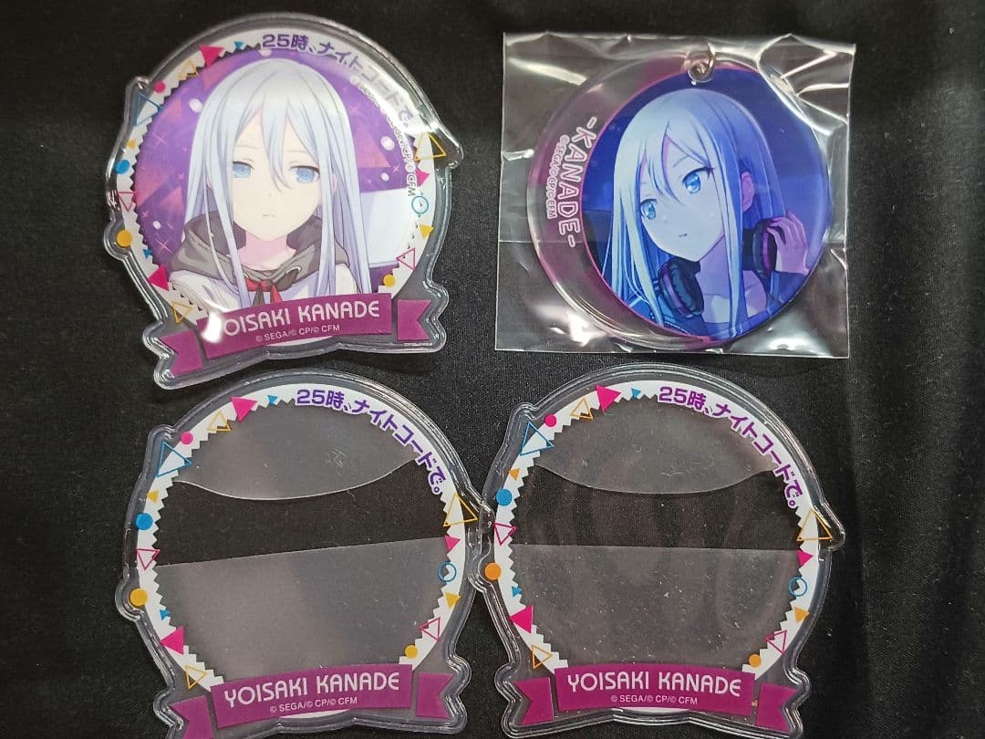 宵崎奏 缶バッチ エピカ 箔押し ぱしゃこれ ウエハース