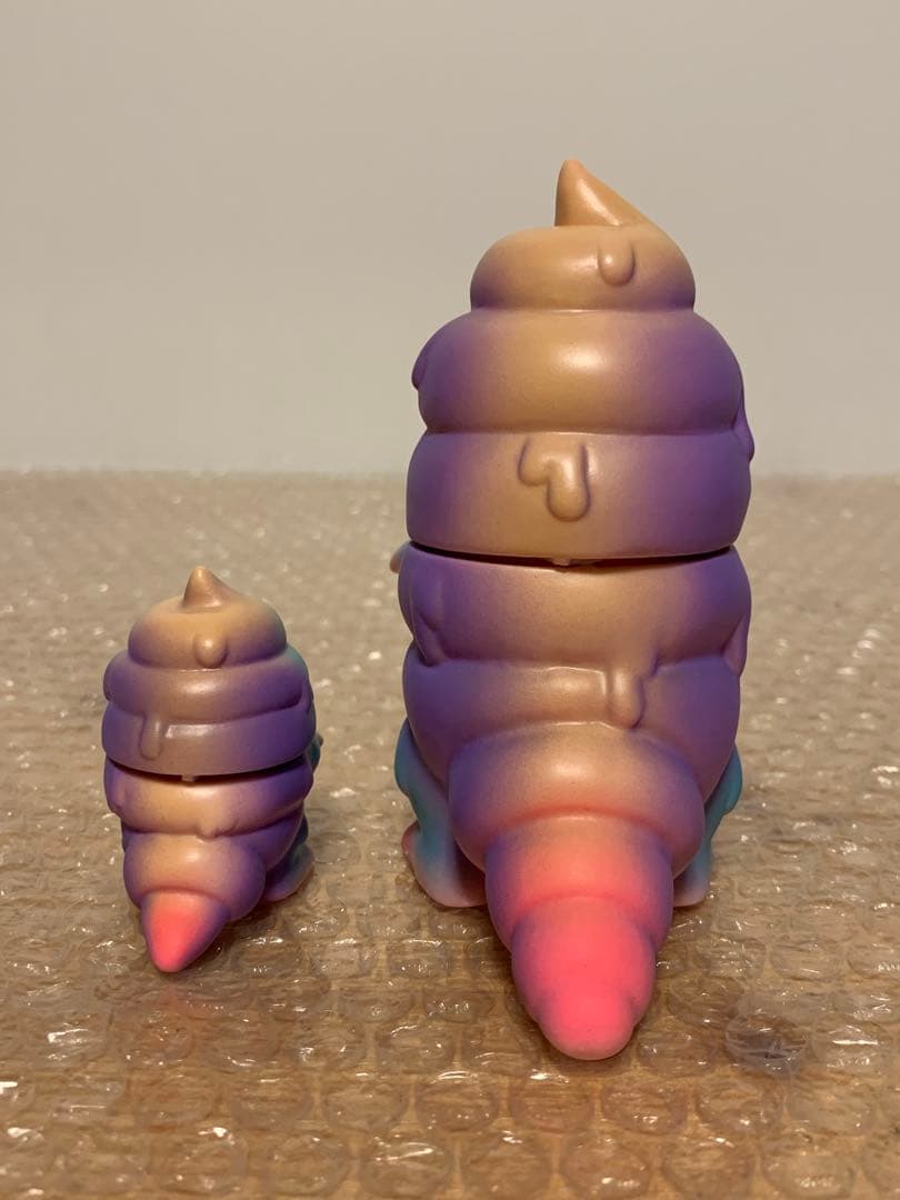 アートジャンキー とぐろ怪獣シットン&ミニシットン（AJcolor）