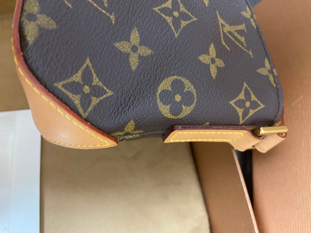 未使用Louis Vuitton トロターモノグラム ショルダーバッグ