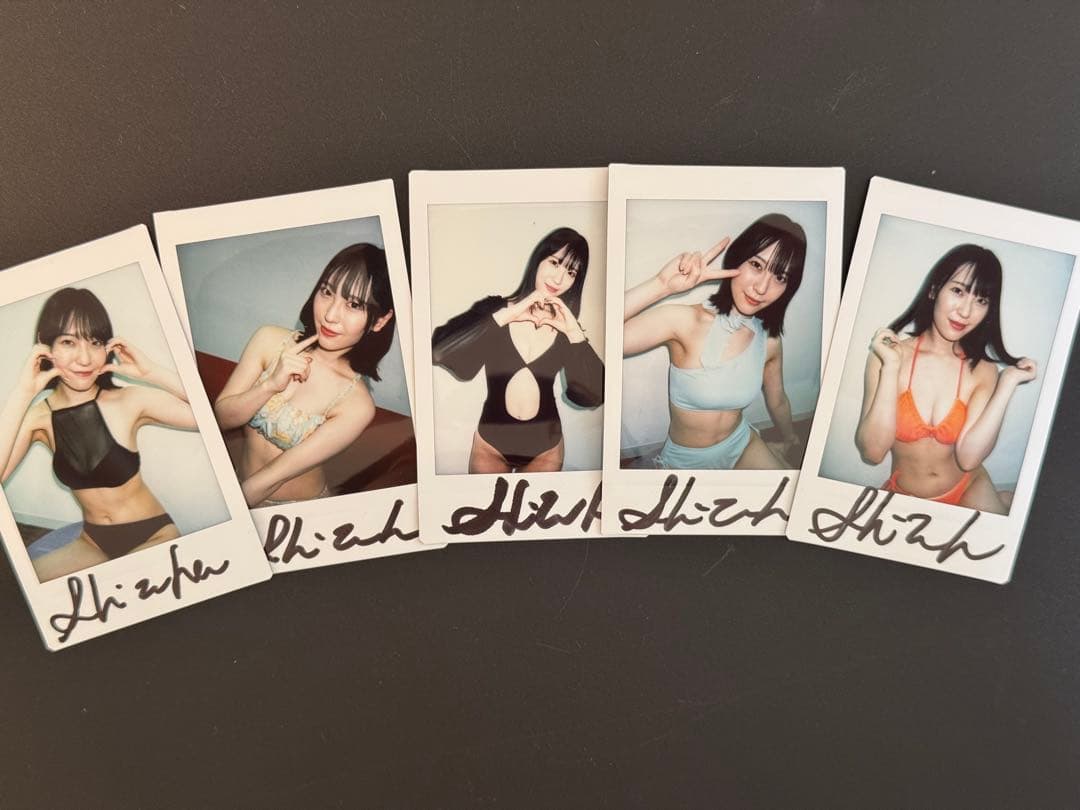 瀧本雫葉 サイン入りチェキC - メルカリ