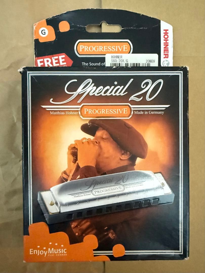 ごん助さま専用　Hohner Special20 樹脂製ボディブルースハープ