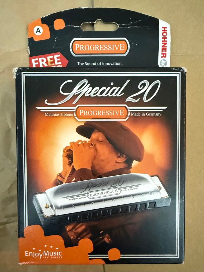 ごん助さま専用　Hohner Special20 樹脂製ボディブルースハープ