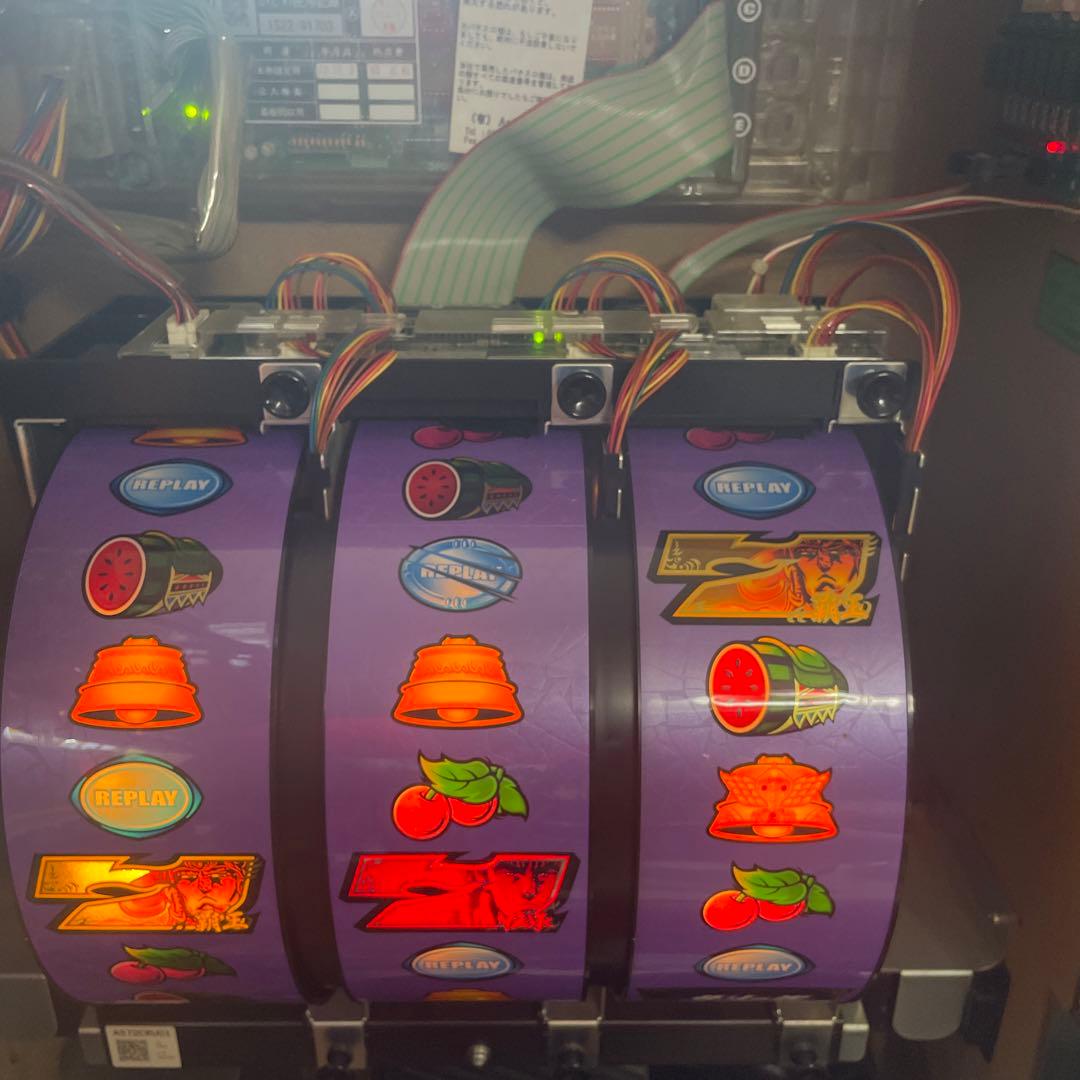 パチスロ 実機 北斗の拳 世紀末救世主伝説 コイン不要機 5号機