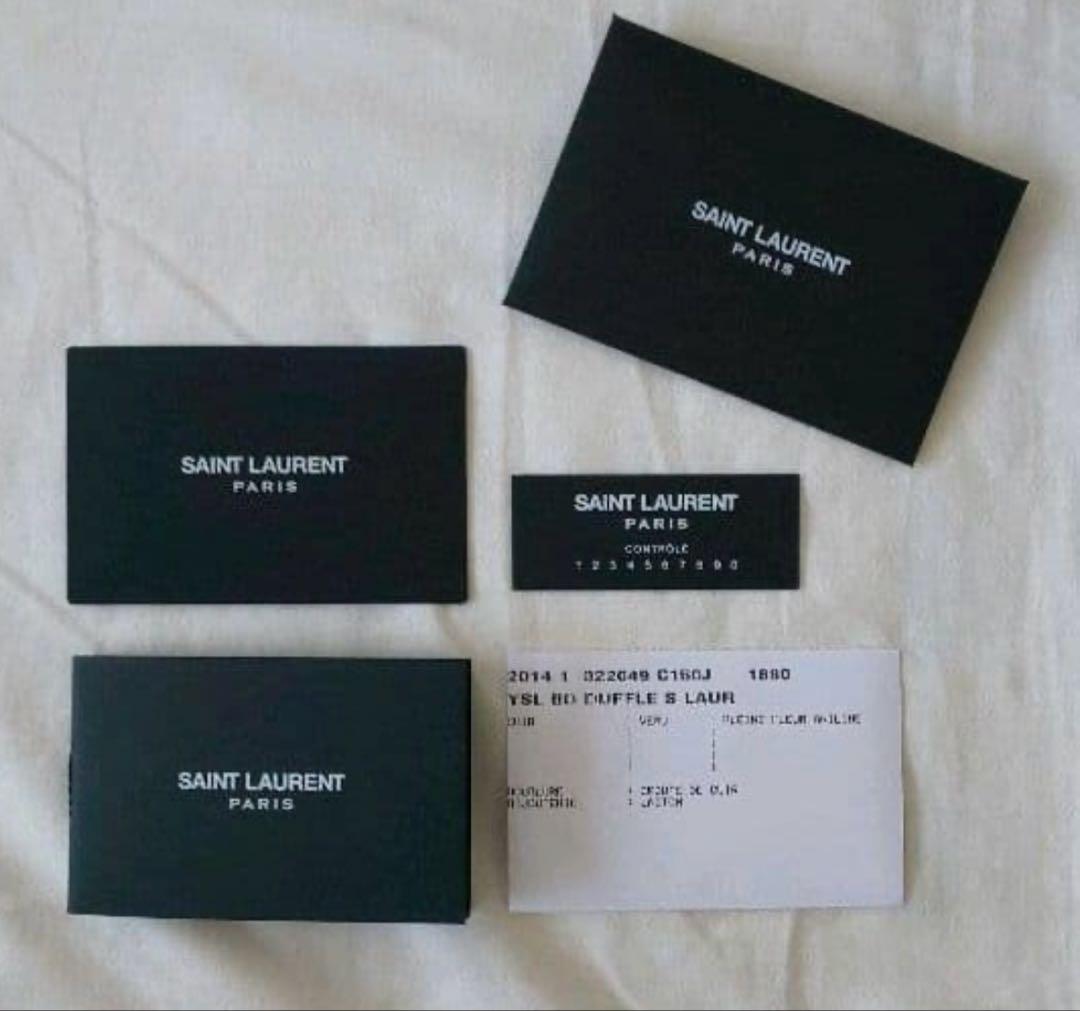 SAINT LAURENT サンローランダッフルバッグボストンバッグ