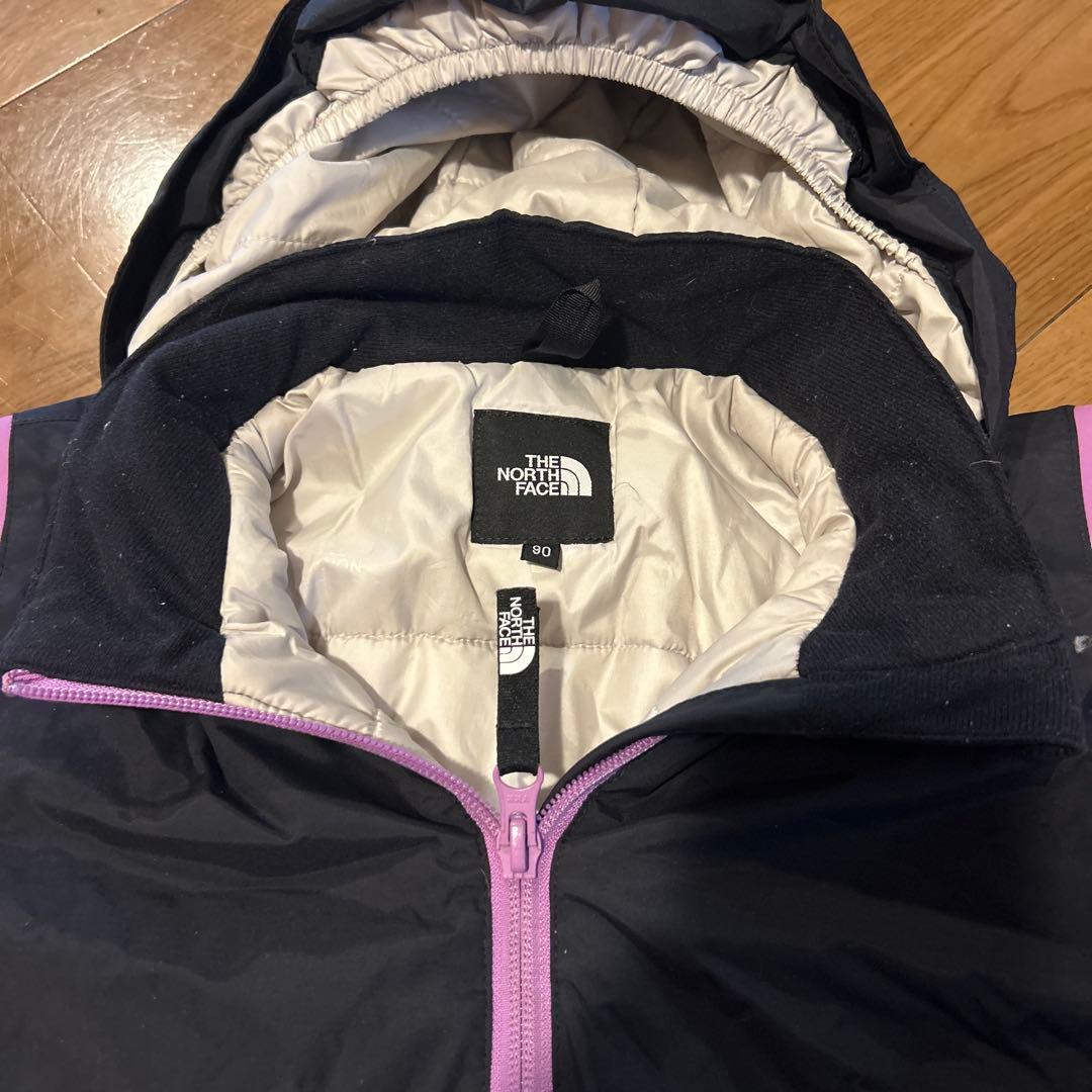 The North Face フード付きジャンプスーツ 90サイズ