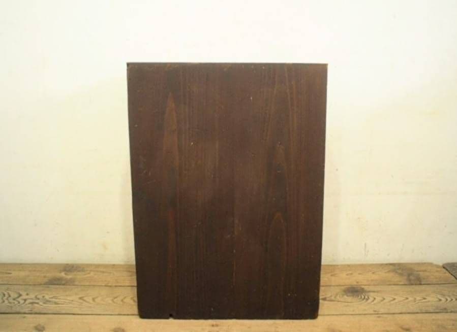 1076 アンティーク ケンドン扉の収納棚 飾り棚 オープンラック レトロ