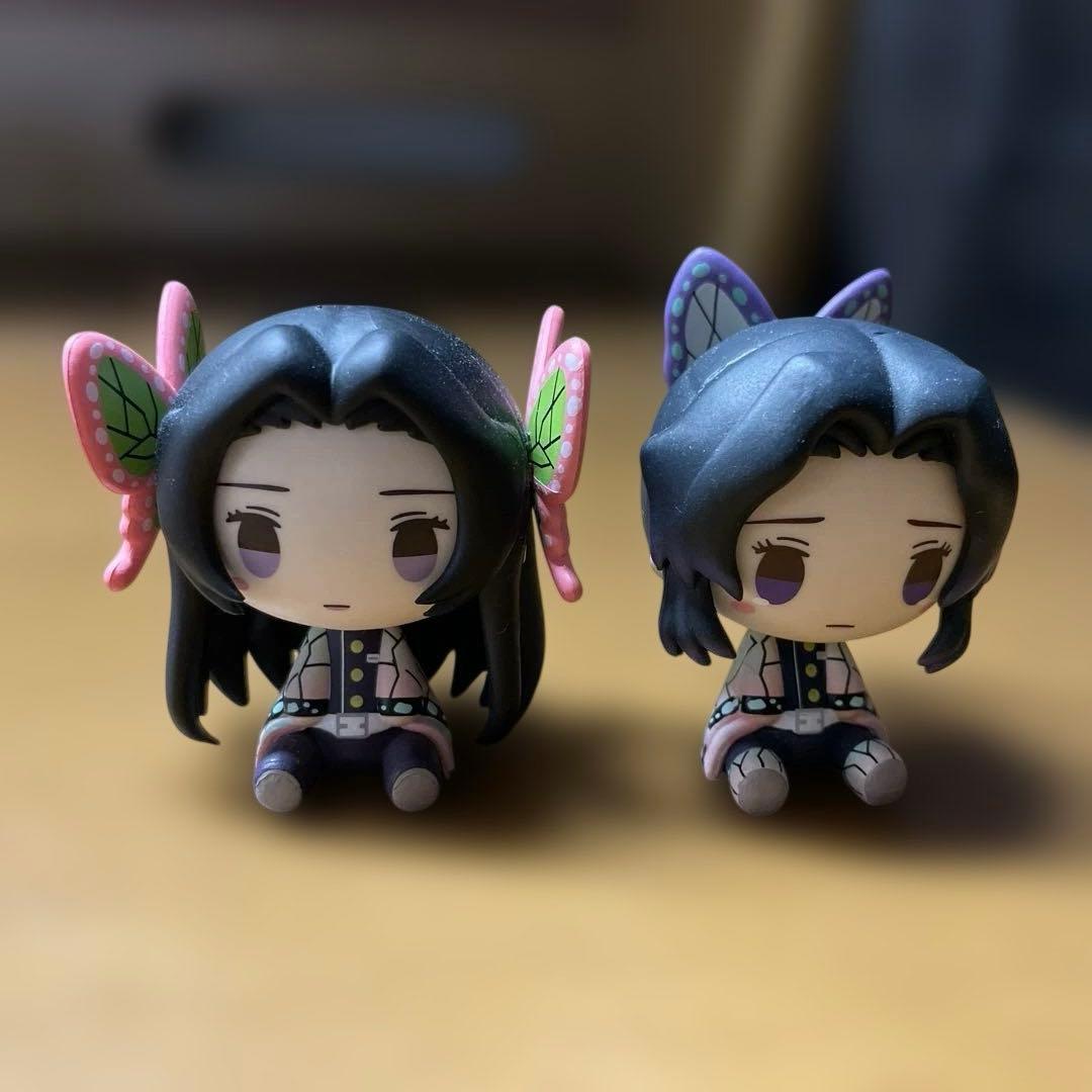 鬼滅の刃 一番くじ 胡蝶しのぶ 胡蝶カナエ ちょこのっこ フィギュア