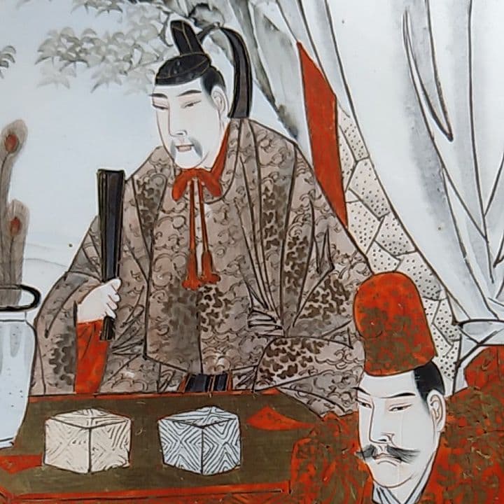 九谷焼大皿（26センチ)二枚組