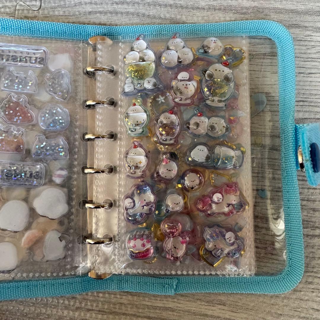 ウサハナ　シール帳　完成品