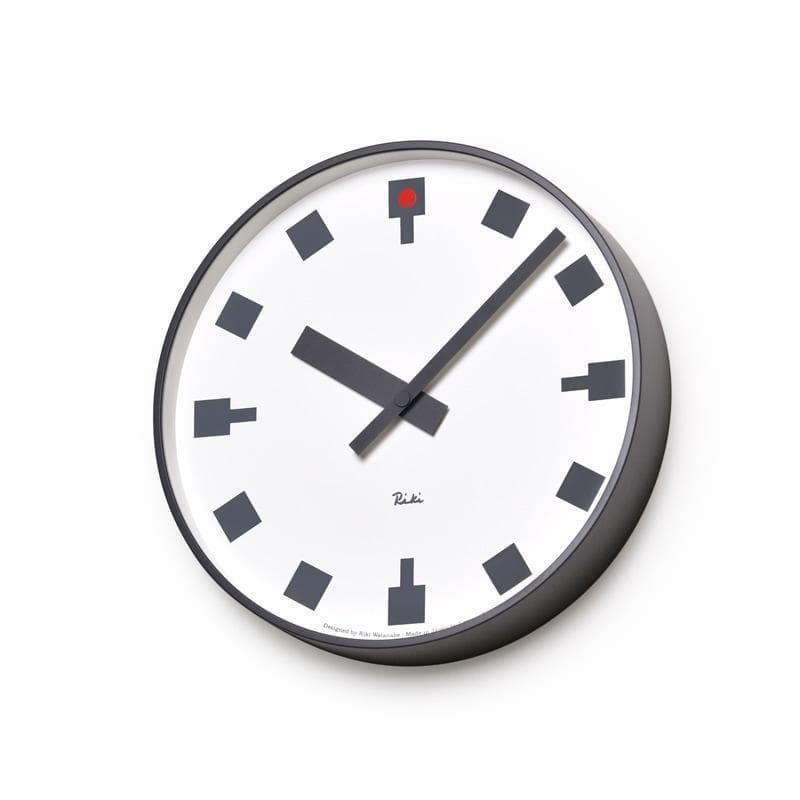 【新品】 レムノス 掛け時計 Riki リキ 日比谷の時計 WR12-03