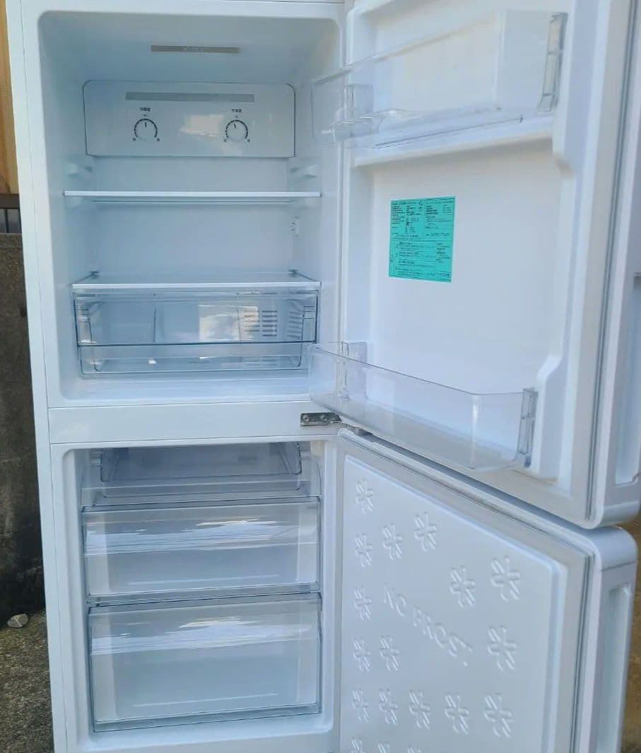 Haier 2ドア冷蔵庫 JR-NF148B 148L 右開き 2020年製