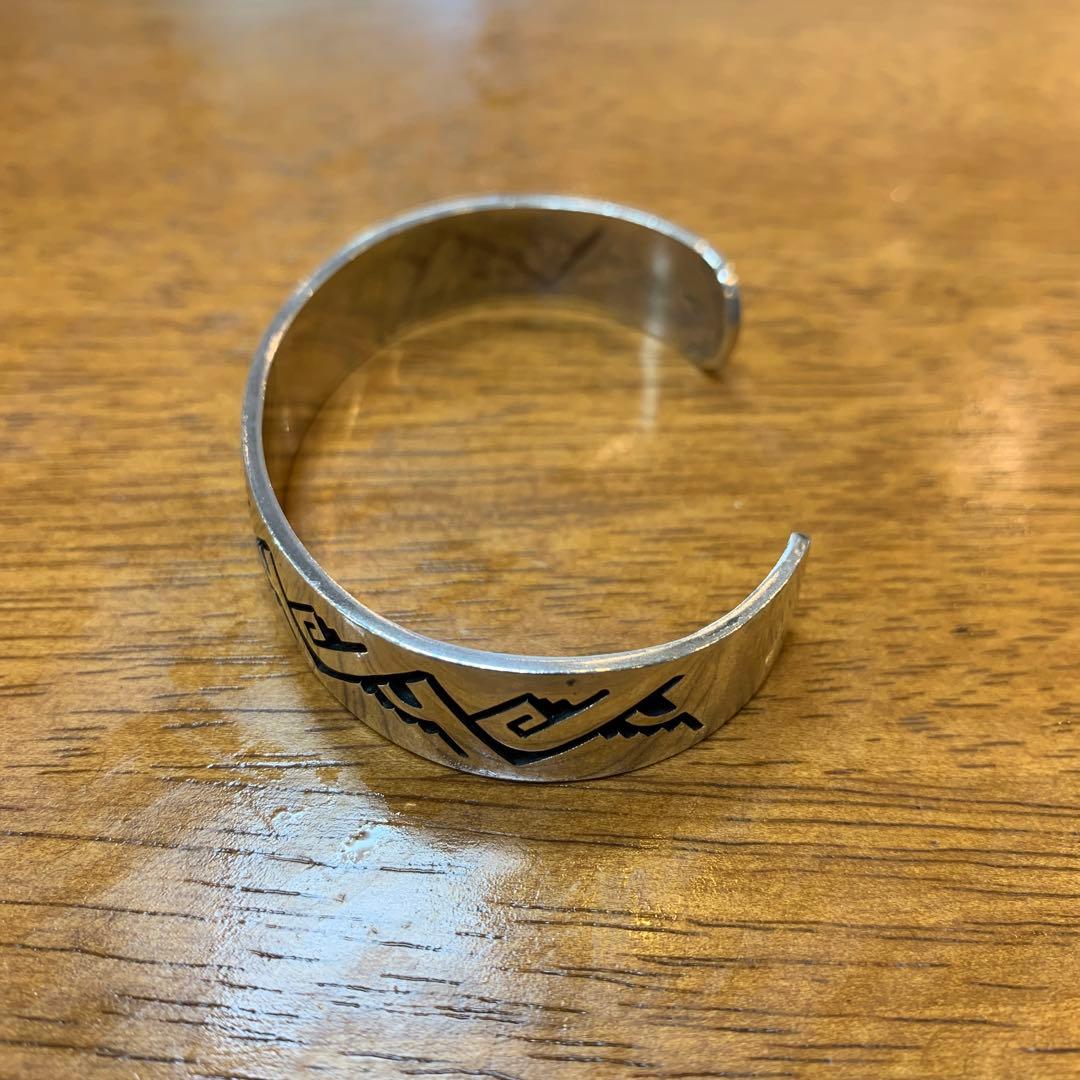 インディアンジュエリー　ホピHopi バングル