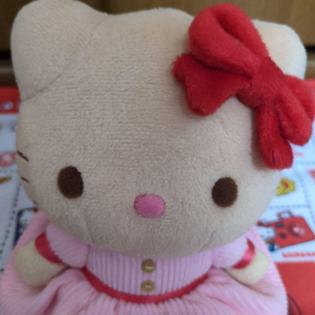 【希少レア】サンリオ・ハローキティ・ ぬいぐるみ ・マスコット・ タグ付きレトロ