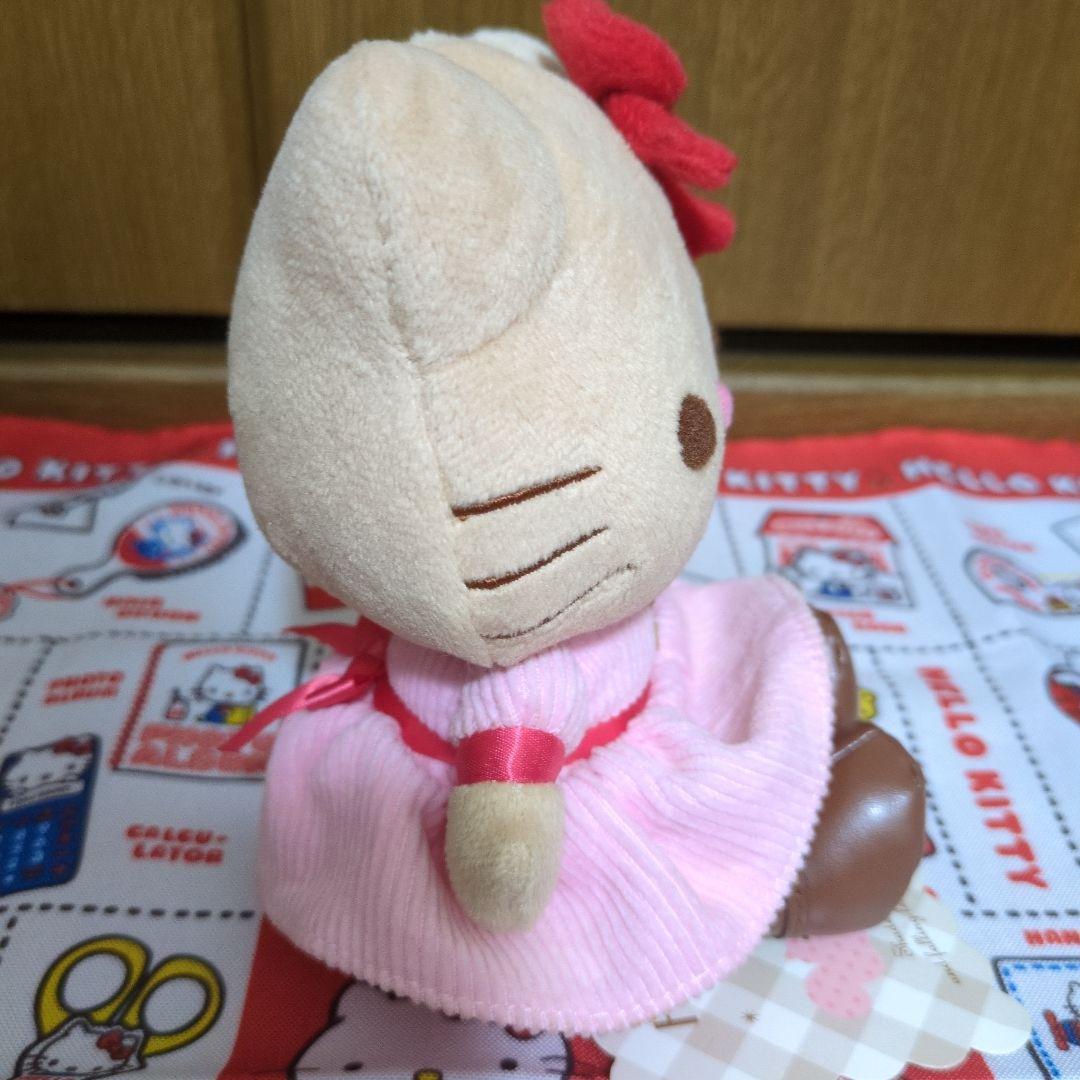 【希少レア】サンリオ・ハローキティ・ ぬいぐるみ ・マスコット・ タグ付きレトロ