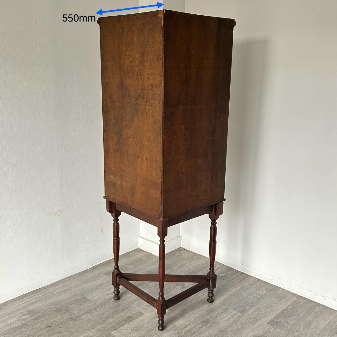 最終値下げ】イギリス アンティーク 家具 コーナーキャビネット 296A