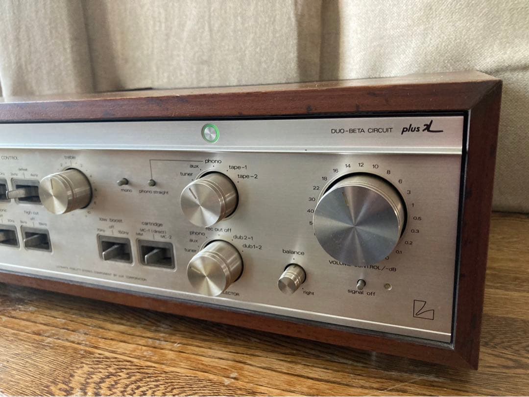 動作品】 LUXMAN プリメインアンプ L-48X - メルカリ