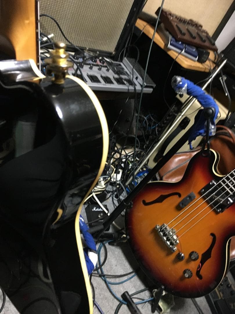 超メルカリ市!!Godin acousticaster レース他改良多！ 動画！