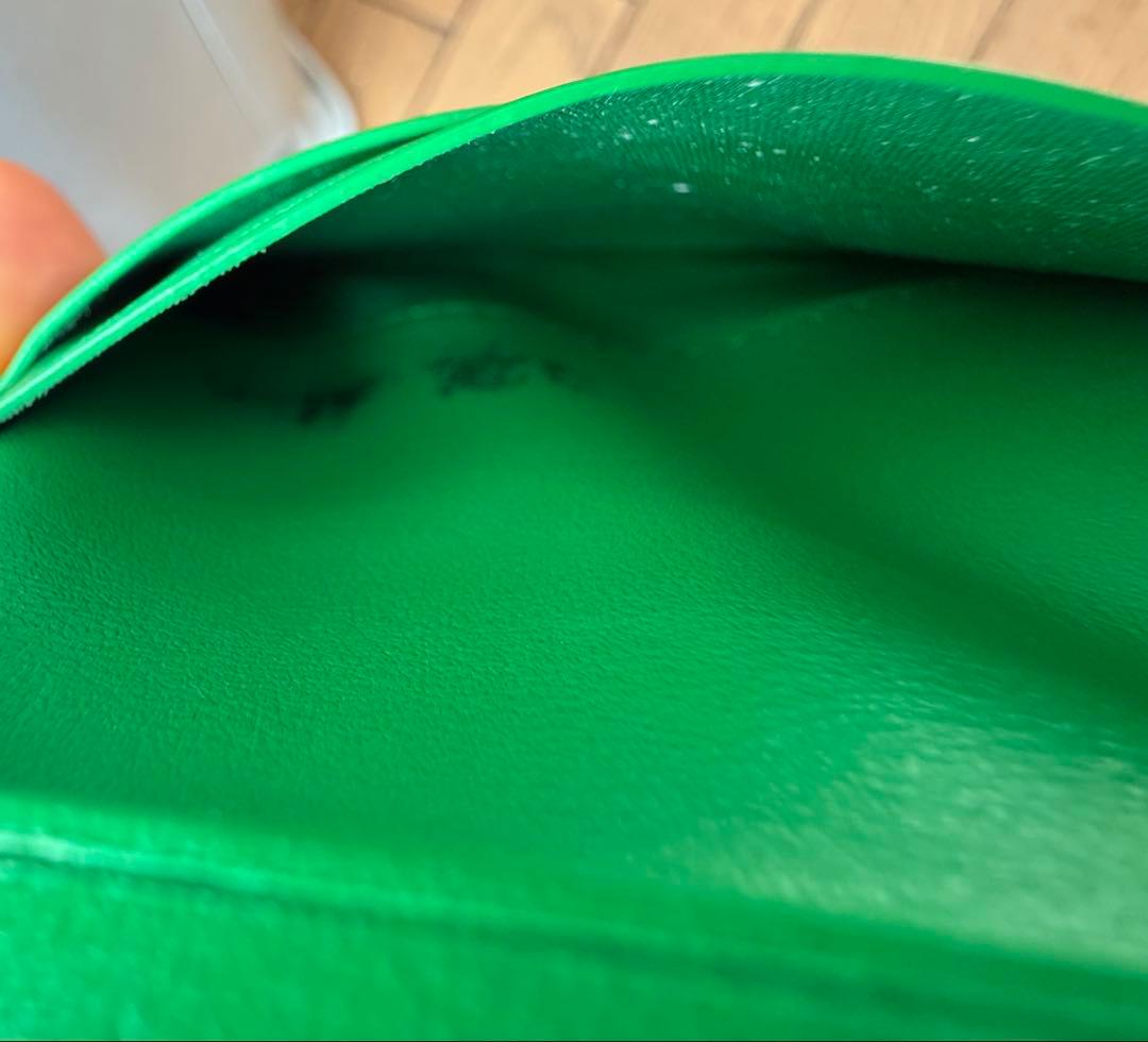 BOTTEGA VENETA 三つ折り財布 グリーン