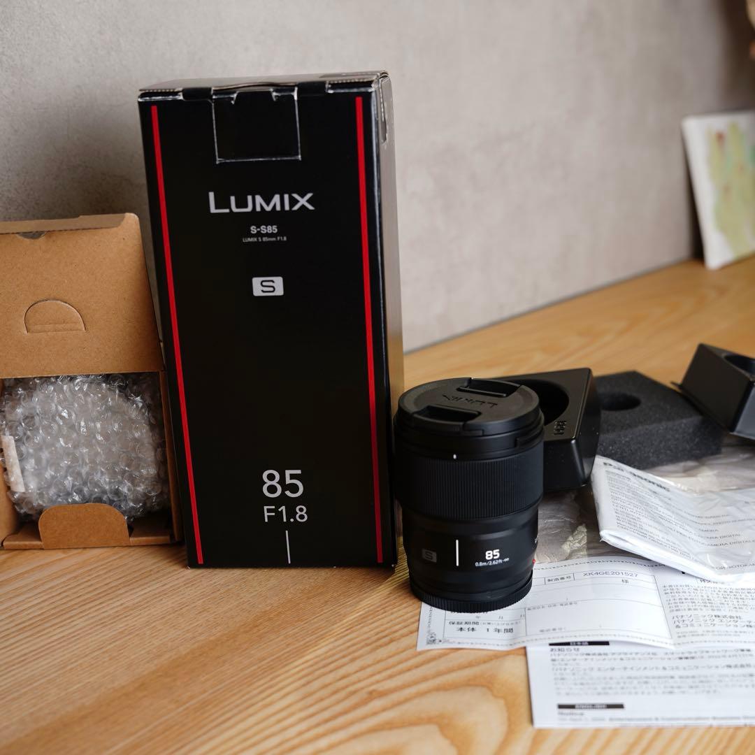 Lマウント・極美品・使用1回 】LUMIX S85mm F1.8単焦点レンズ - メルカリ
