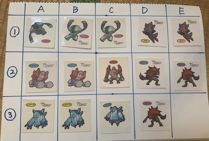 ポケモンパンシール ポケモンシール デコキャラシール まとめ売り①