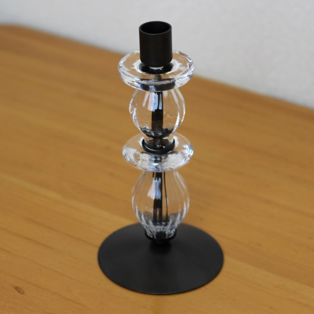 美品・刻印】エリックホグラン キャンドルスタンド オニオン型2段