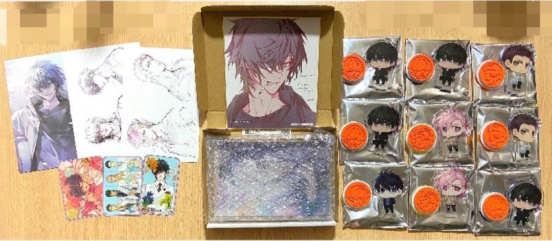 な*み様 ニトロキラル展 スロウ・ダメージ アクリルブロック くじ 13点セット