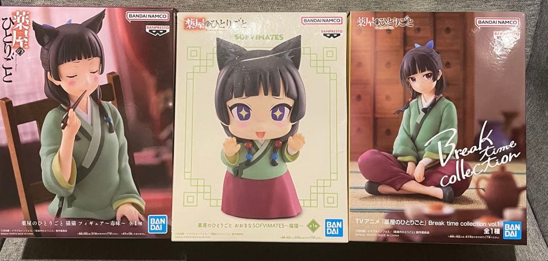 希少！まとめ買いお得！薬屋のひとりごと猫猫フィギュア5体セット