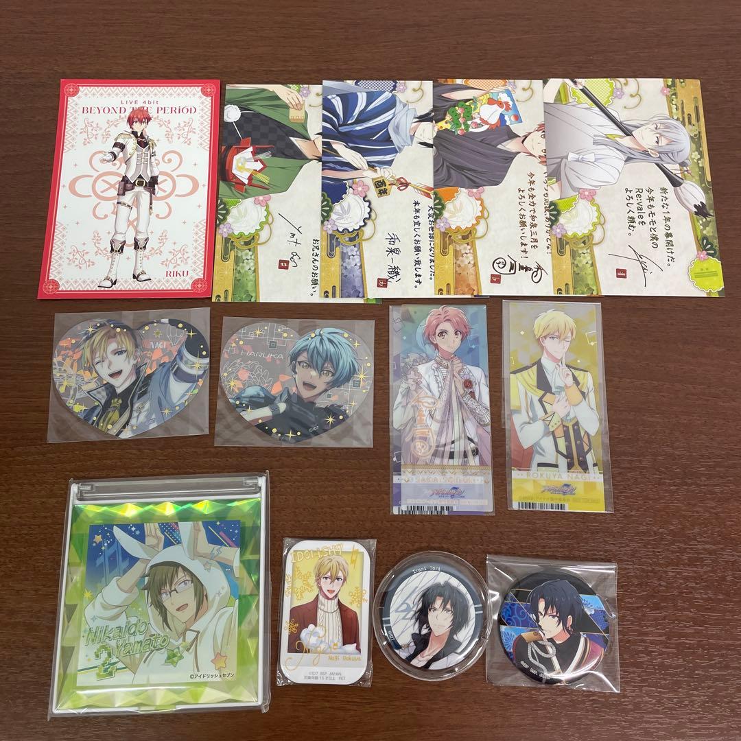 ❶②アイナナ ウエハースカード ぱしゃこれ 色紙 缶バッジ まとめ売り