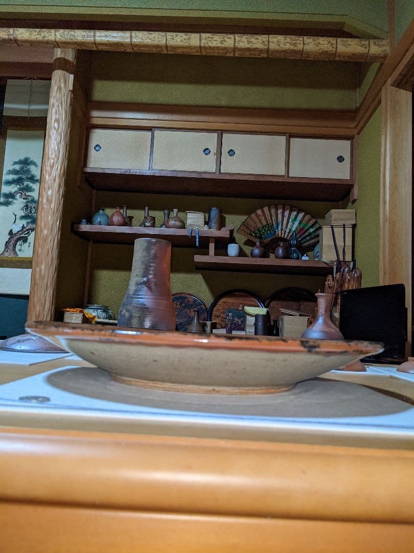 益子焼　人間国宝　浜田庄司　皿