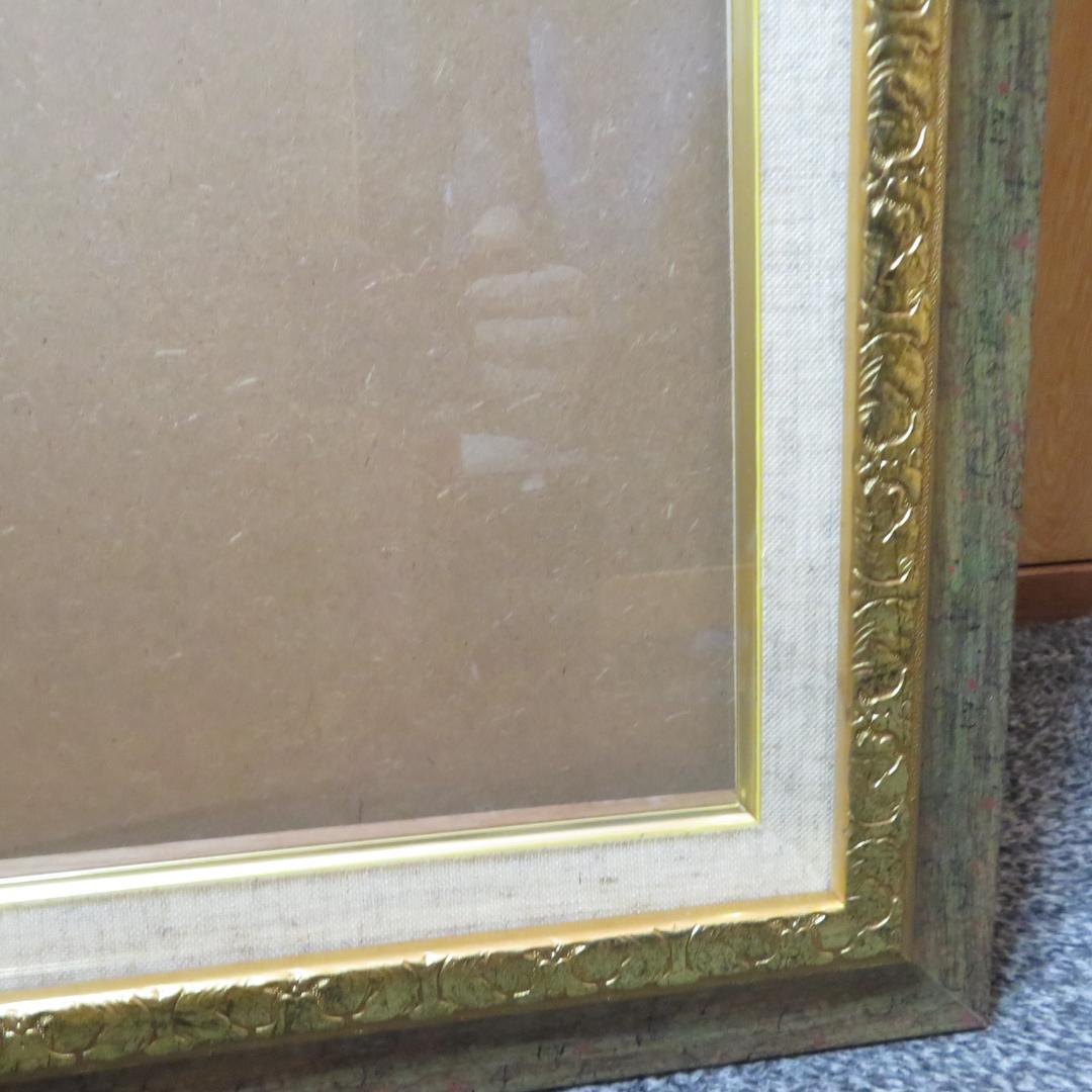 額縁 アクリル F30 金 油絵 水彩画