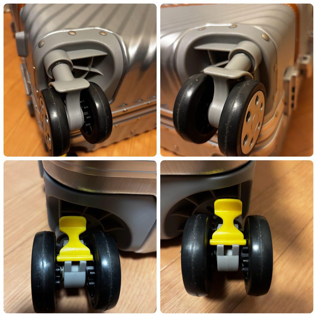 美品】60L ABS＋PC 素材 ハードキャリー TSAロック ストッパー付き