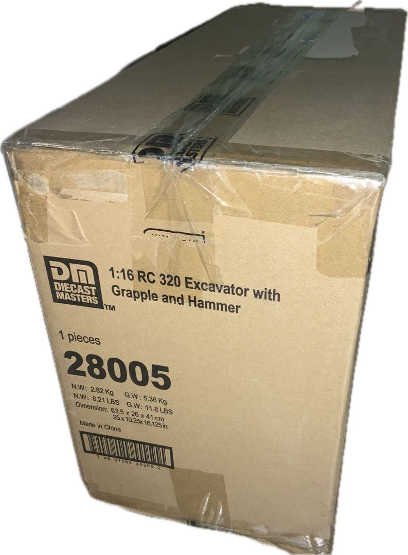 1/16 RC キャタピラー CAT 320 油圧ショベル アタッチメント付属