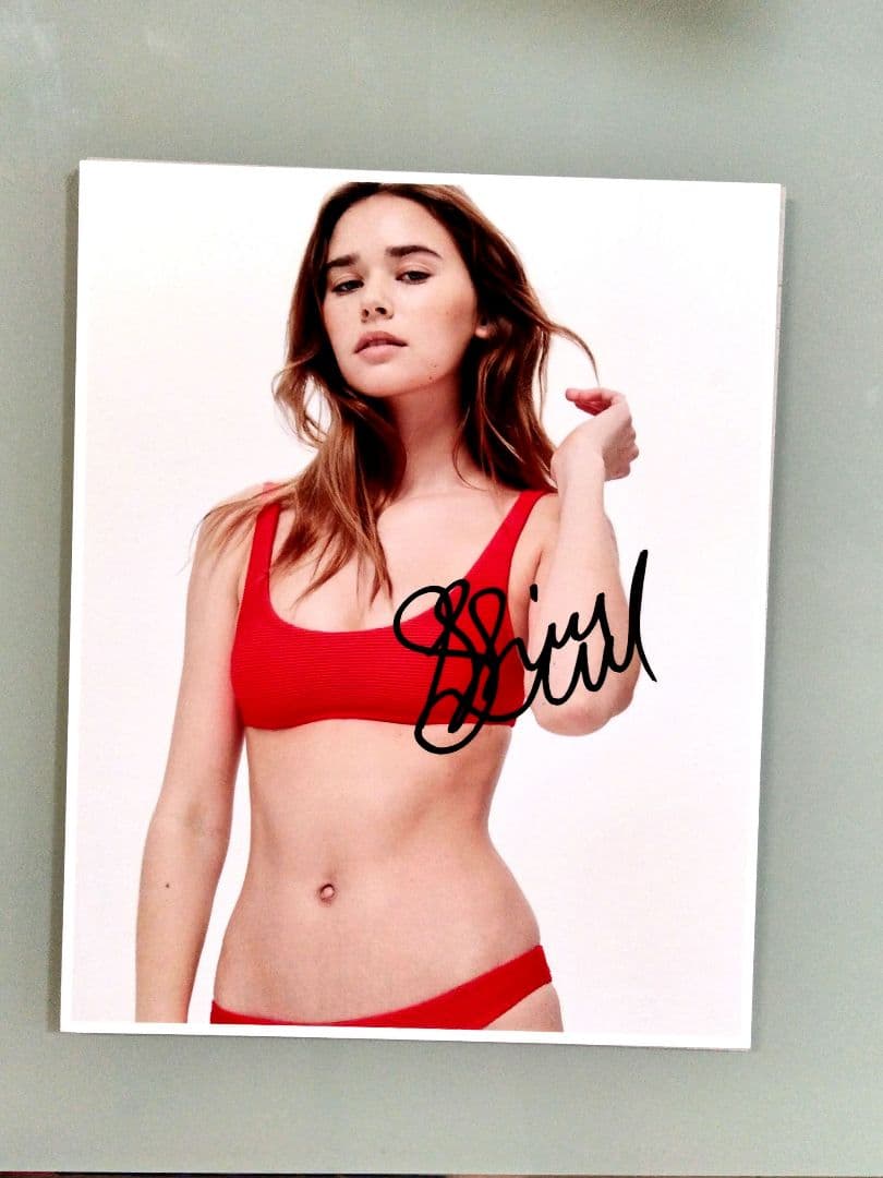 ヘイリー・スタインフェルド直筆サイン入り超大型写真…エンダーの