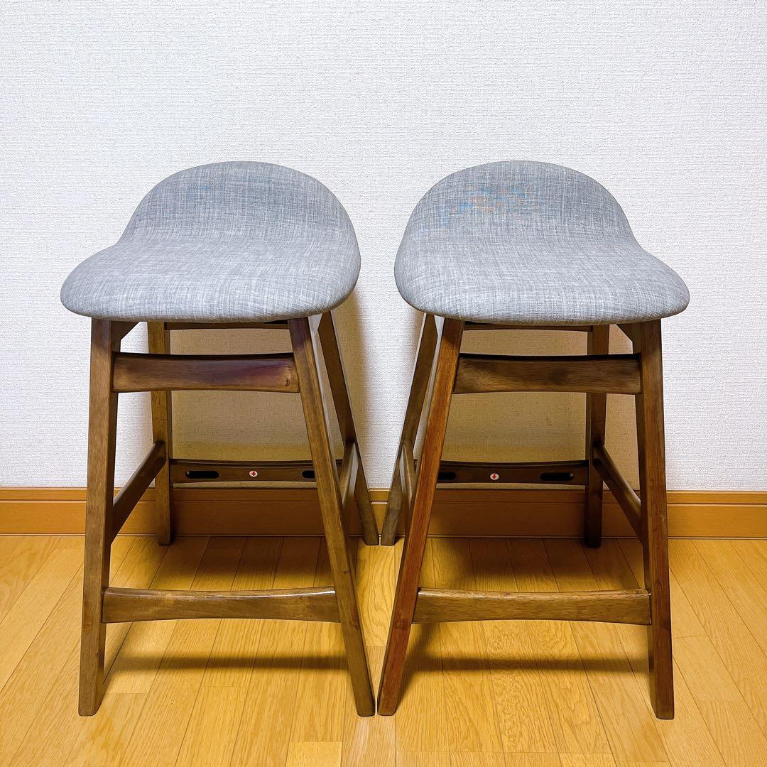 NITORI ニトリ フィルン カウンターチェア　2脚セット