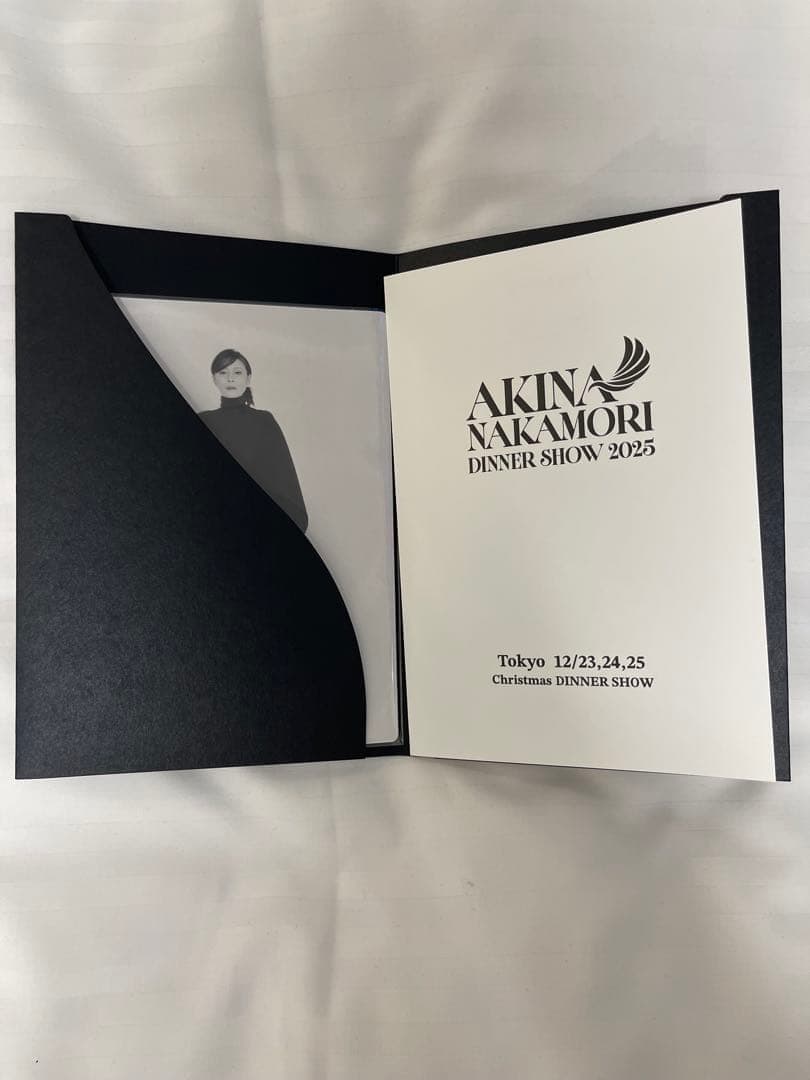 中森明菜 2025 ディナーショー限定トートバッグ ポストカード4枚セット