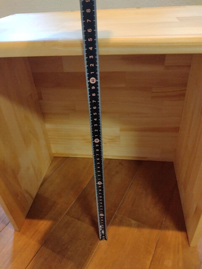 木製 ハンドメイド オーダー コの字 キヌカ 踏み台 ベンチ 水槽台 玄関台