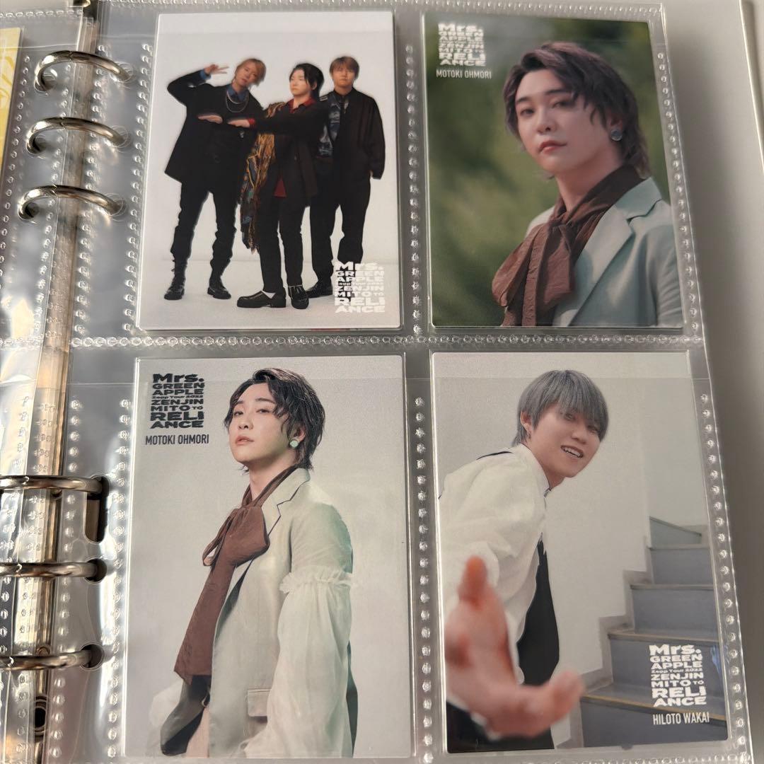 Mrs. GREEN APPLE フォトカード ゼンジン リライアンス - メルカリ