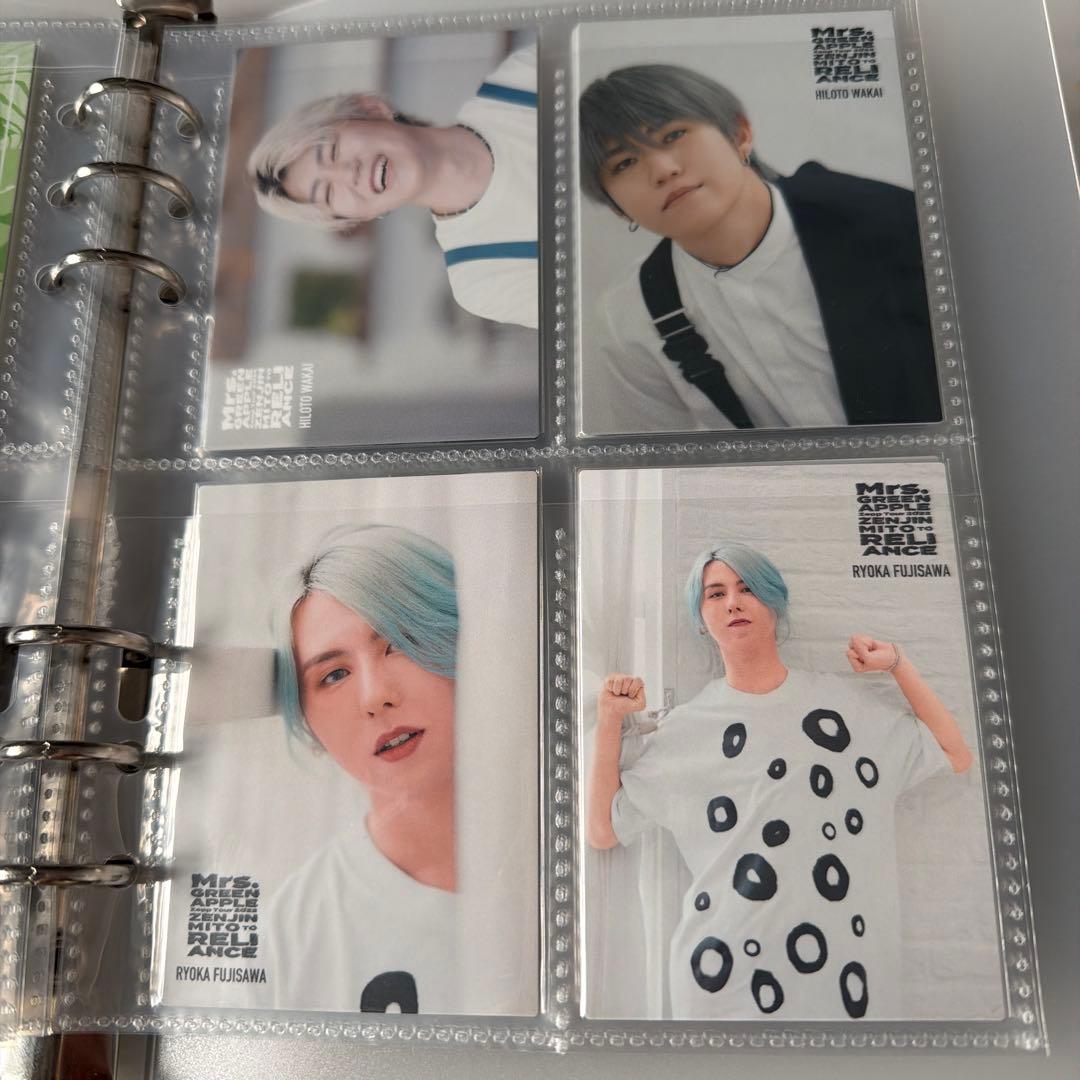 Mrs. GREEN APPLE フォトカード ゼンジン リライアンス - メルカリ