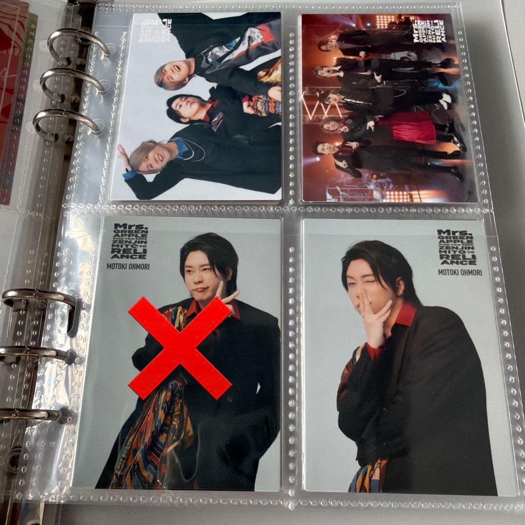 Mrs. GREEN APPLE フォトカード ゼンジン リライアンス - メルカリ