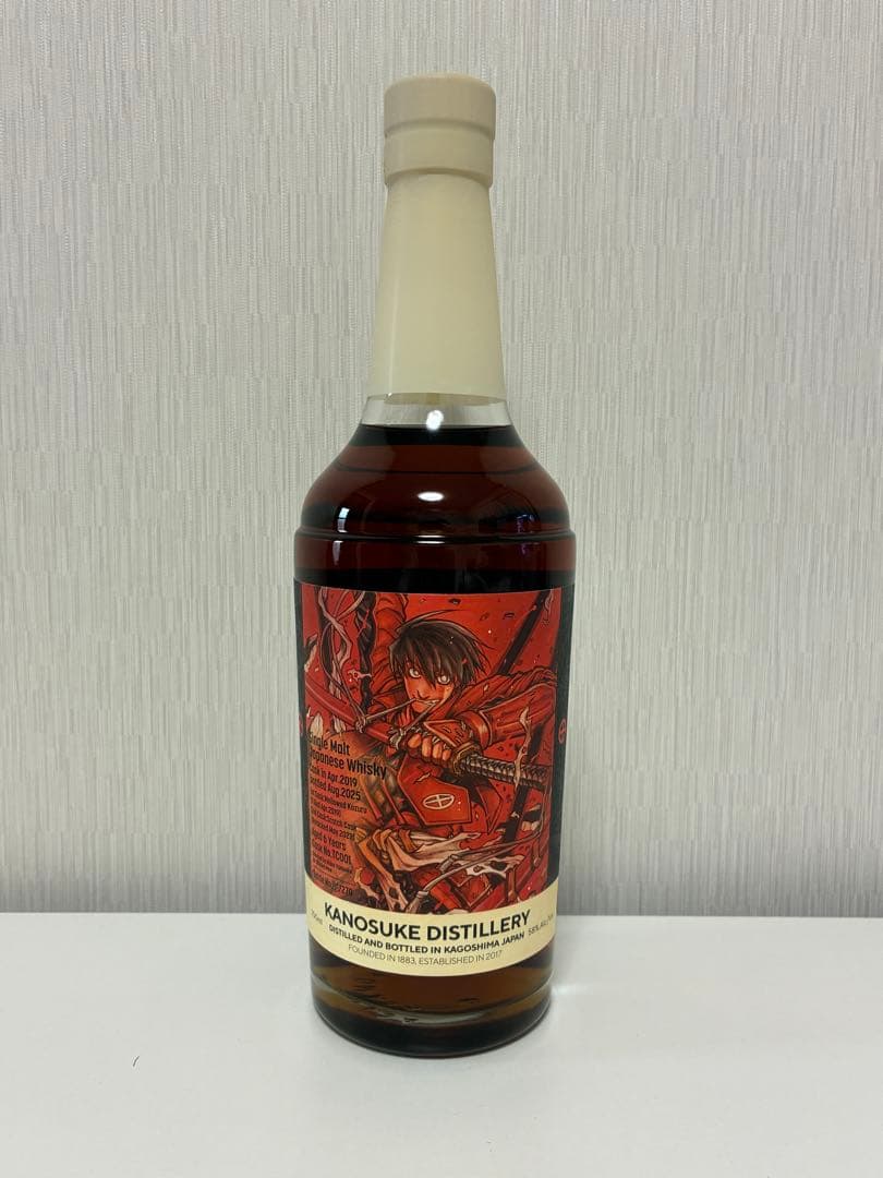 「島津豊久」ラベル 嘉之助2019 6年 ドリフターズ 700ml新品 未開栓 WHISKY MEW | 「島津豊久」ラベル／嘉之助2019